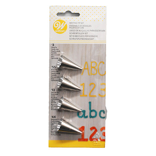 WILTON TIP SET WRITING 4CT