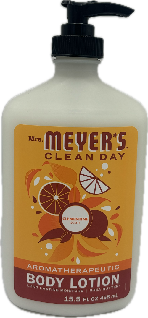 MRS MEYERS BODY LOTION CLEMENTINE 15.5oz US