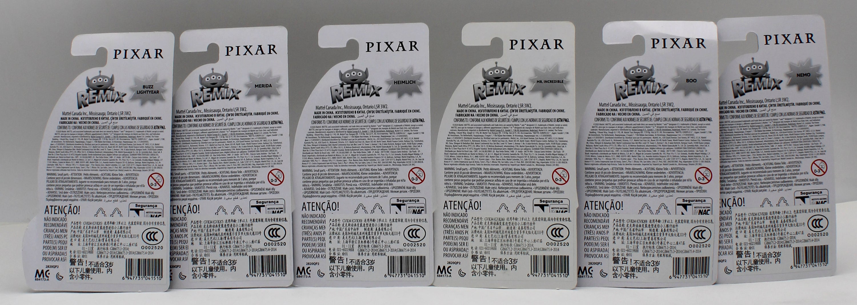 DISNEY PIXAR TOY STORY ALIEN REMIX KETCHAIN ASSORTED*