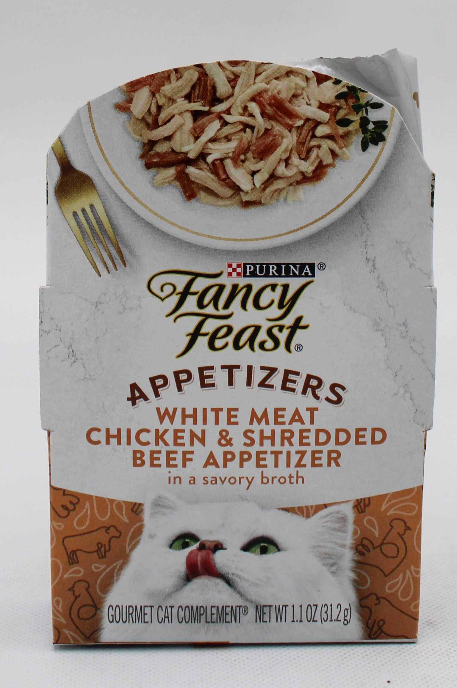 Purina Fancy Feast Appetizer Chicken & Beef 1.1oz