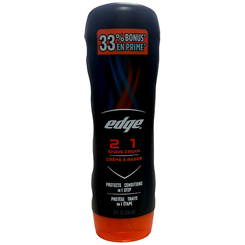 EDGE SHAVE CREAM 8oz 2in1