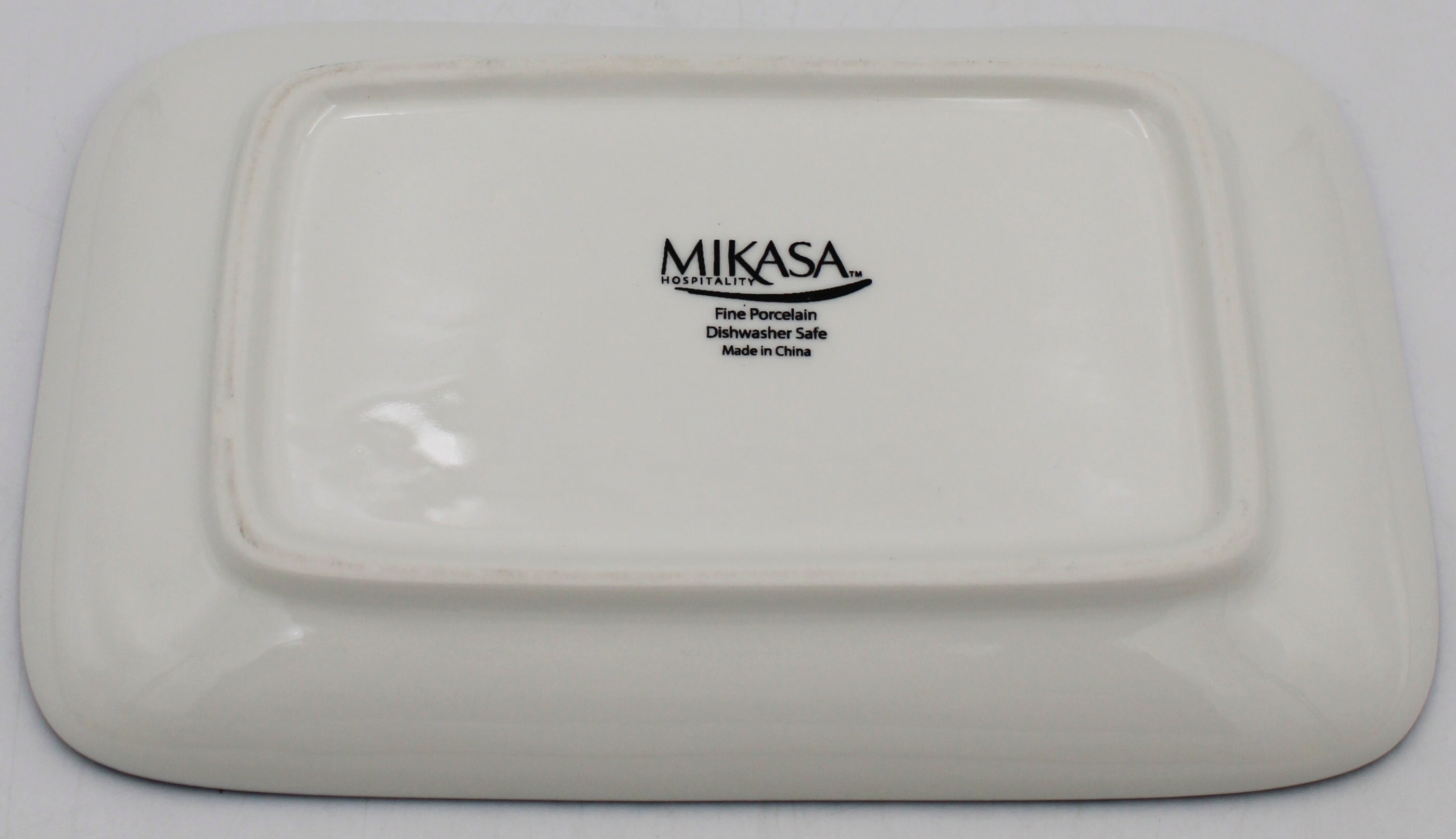 MIKASA HOSPITALITY 7X4IN RECT PLATTER BISTRO PORCELAIN NI NO UPC