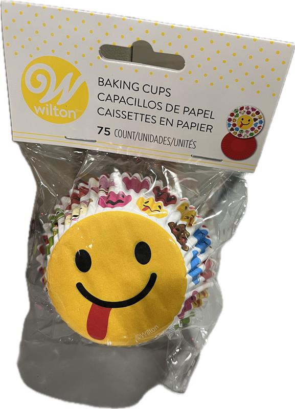 SP WILT CUPCAKE BAKING CUPS 75CT