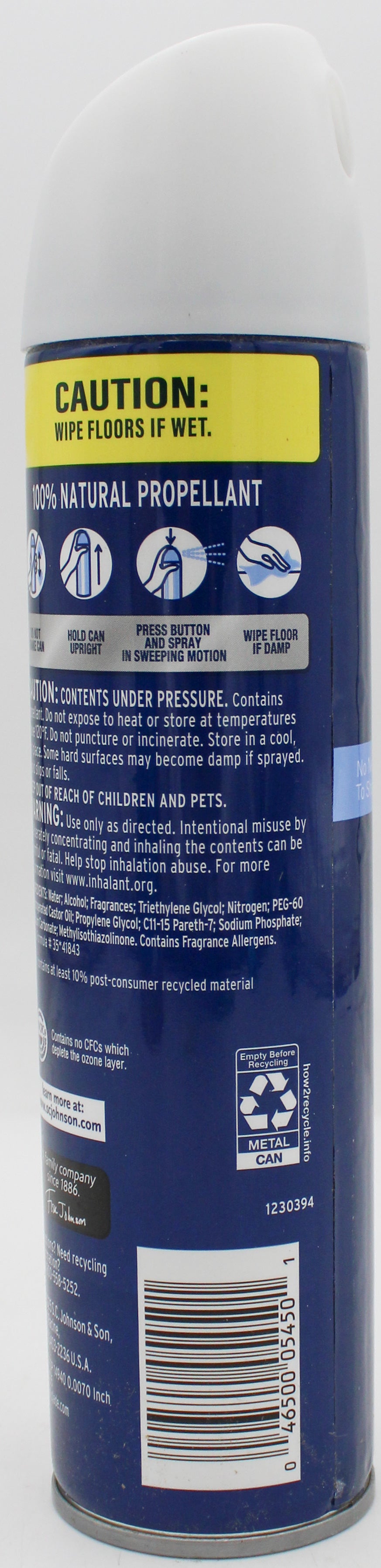 SP GLADE AIR FRESHENER PET FRESH SCENT 8oz