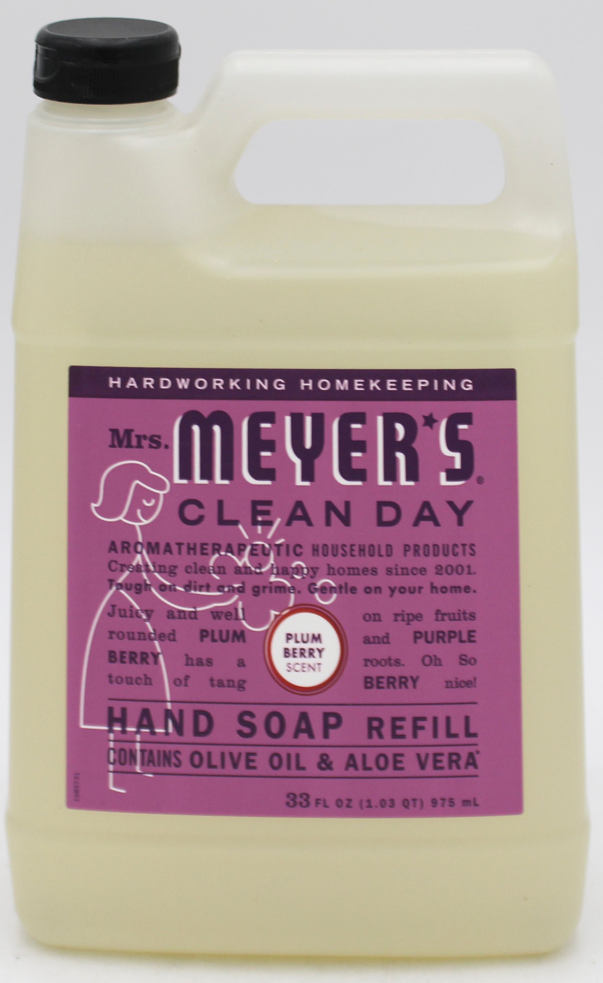 SP MRS MEYER'S PLUM BERRY SCENT HAND SOAP REFILL 33oz