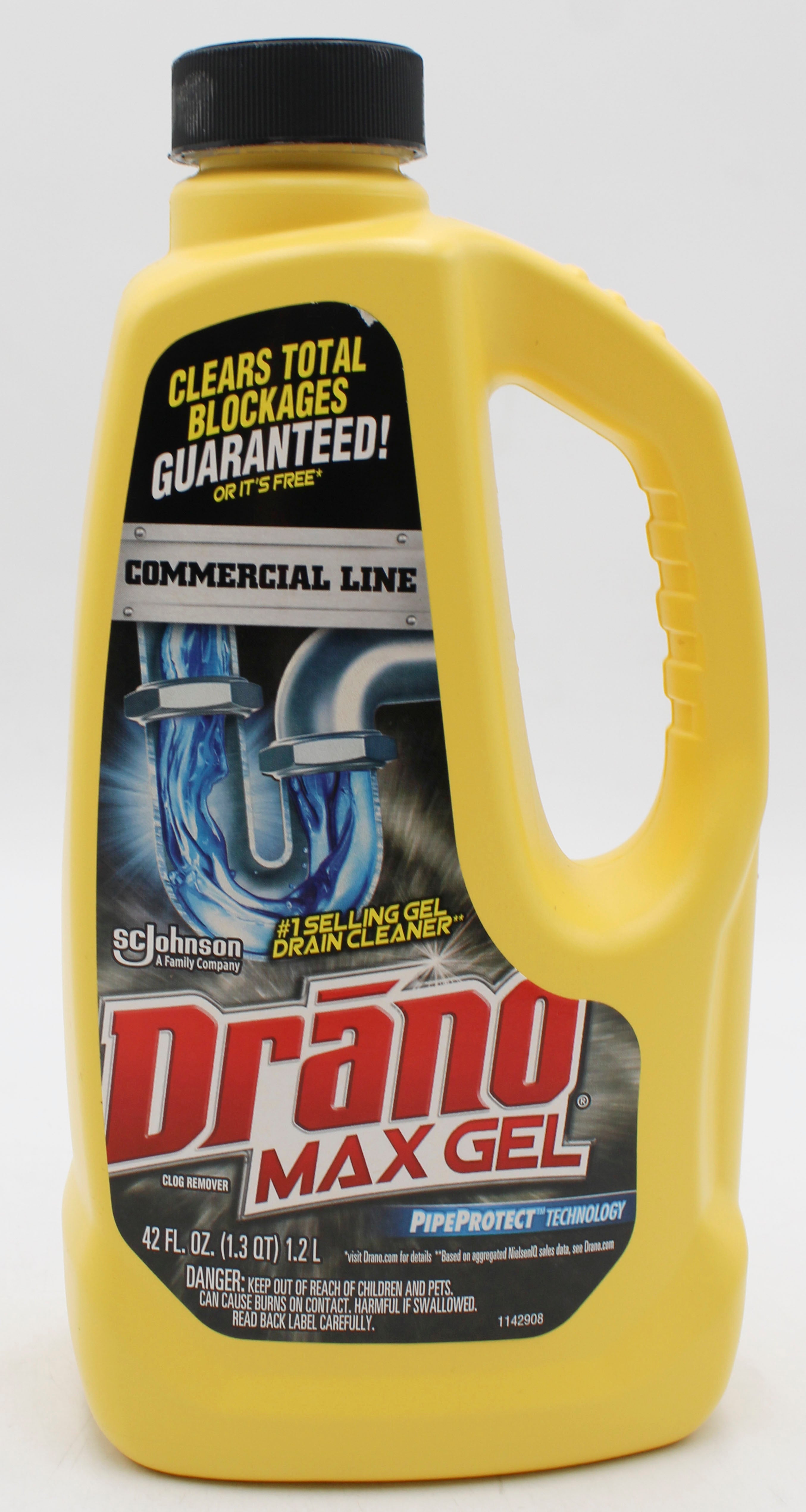 DRANO MAX GEL CLOG REMOVER 42floz US