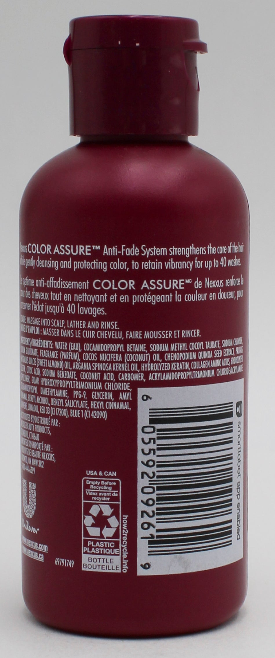 NEXXUS SHAMPOO COLOR ASSURE 3oz/89ml