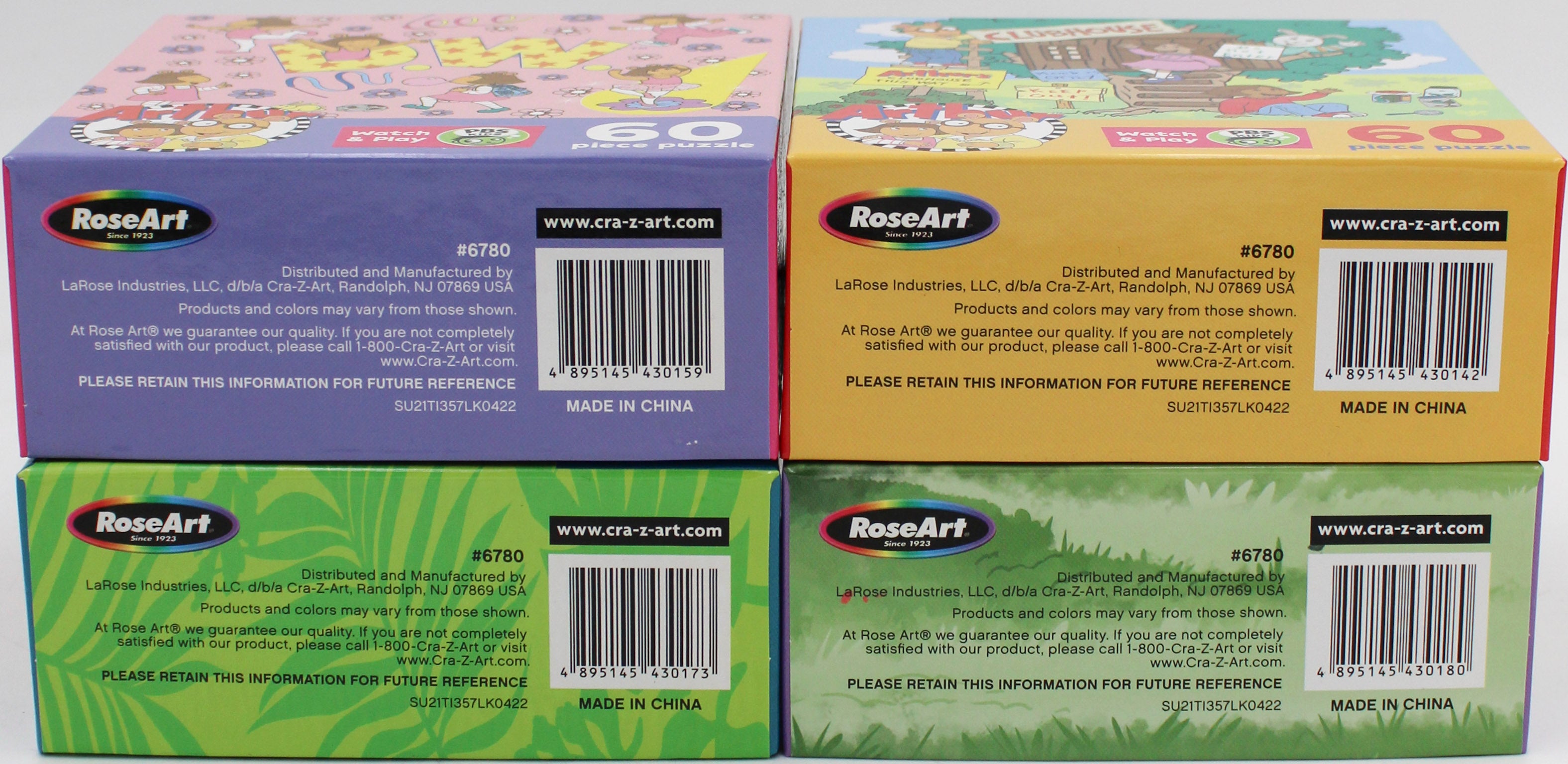 CRA-Z-ART PBS KIDS ARTHUR PUZZLE ASSORTMENT MULTI PC