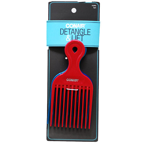 Conair Detangle Hair Picks 3ct | Wholesale Pack