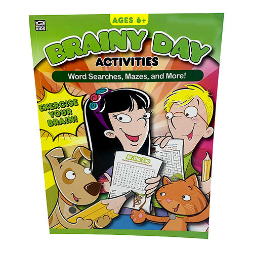 SP BRAINY DAY ACTIVITES  AGE 6+ $12.99