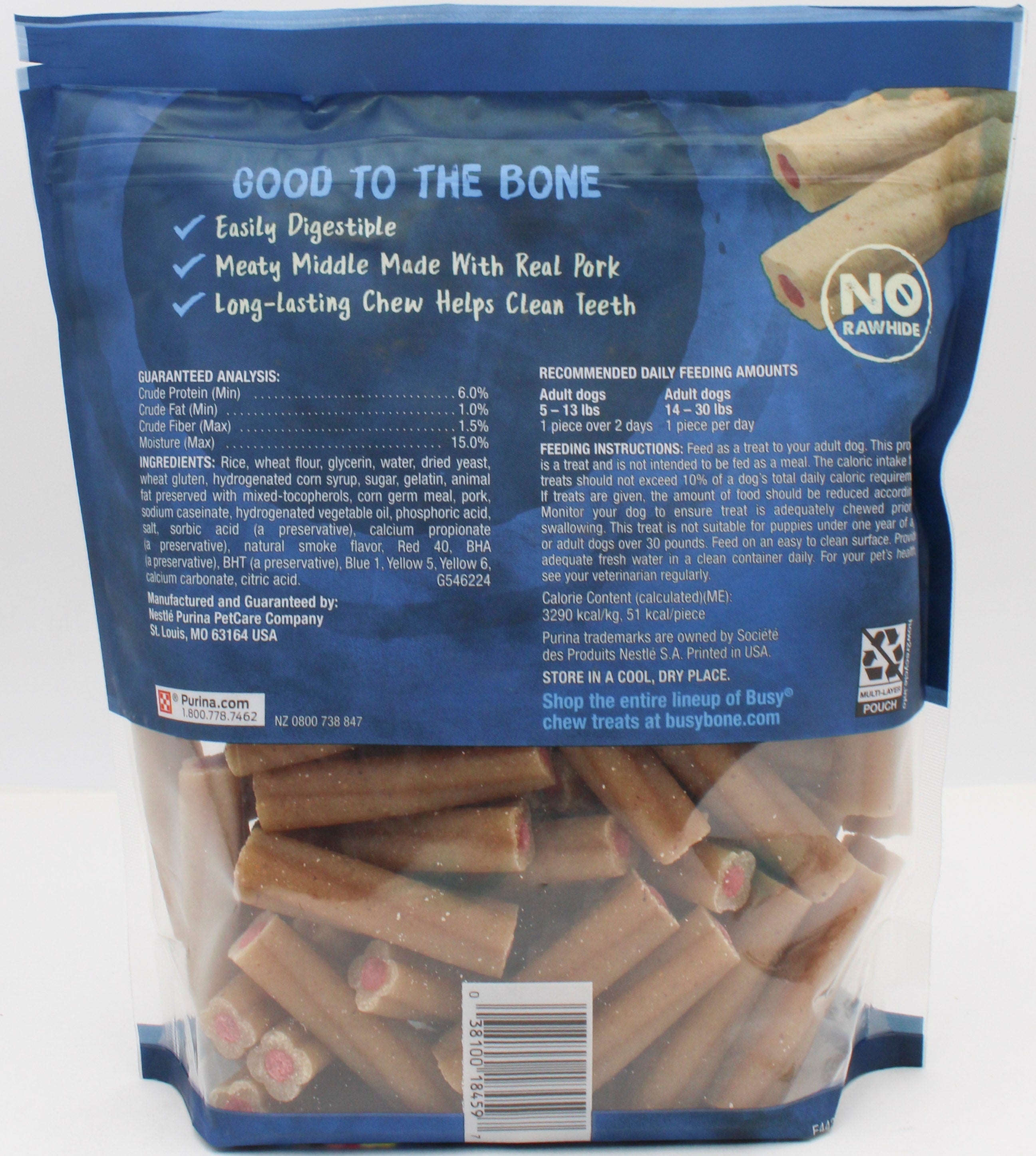 PURINA BUSY BONE TINY BREED CHEWS 35.4oz BB 10.31.26 NI