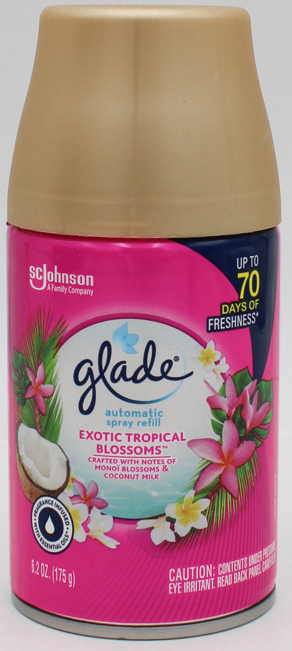 GLADE AUTOMATIC SPRAY REFILL EXOTIC TROPICAL BLOSSOMS 6.2oz US