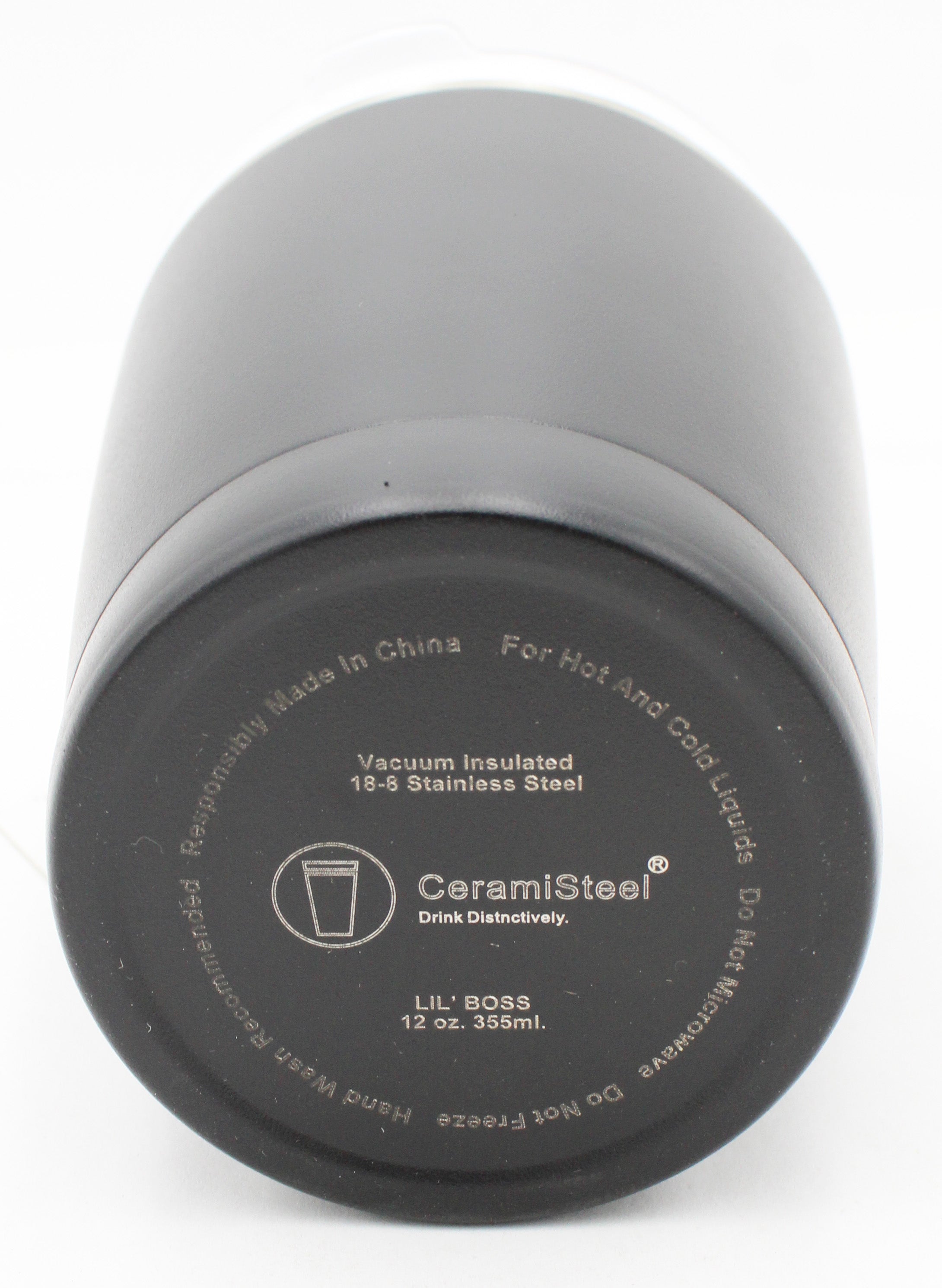 Stainless Steel Insulated Tumbler Matte Black 12oz Wholesale