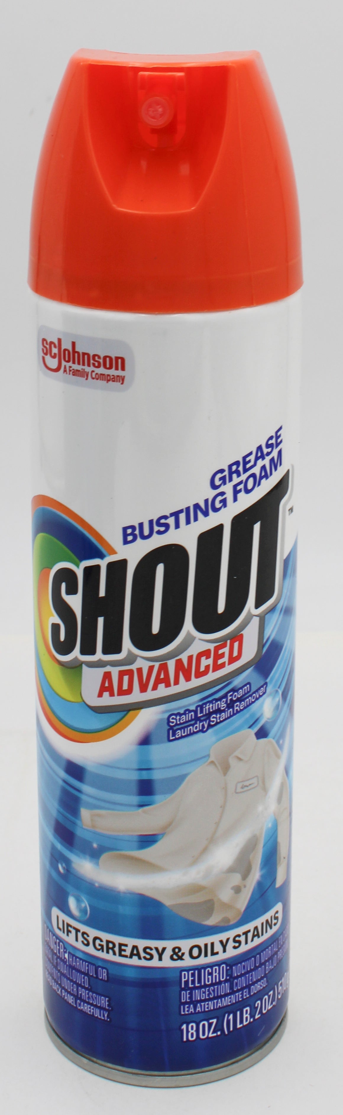 SP SHOUT ADVANCED GREASE BUSTING FOAM 18oz