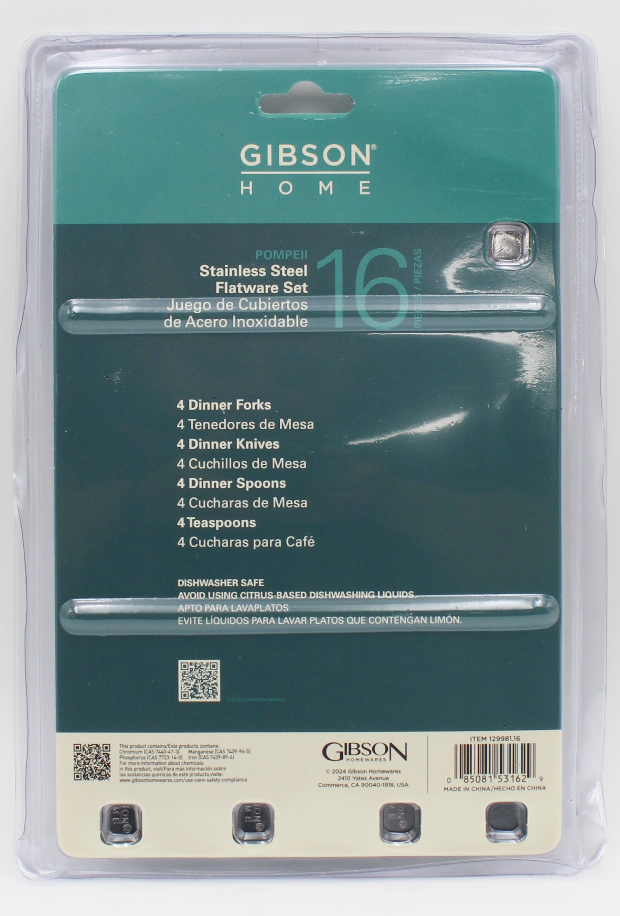 16PC FLATWARE SET - SS NI