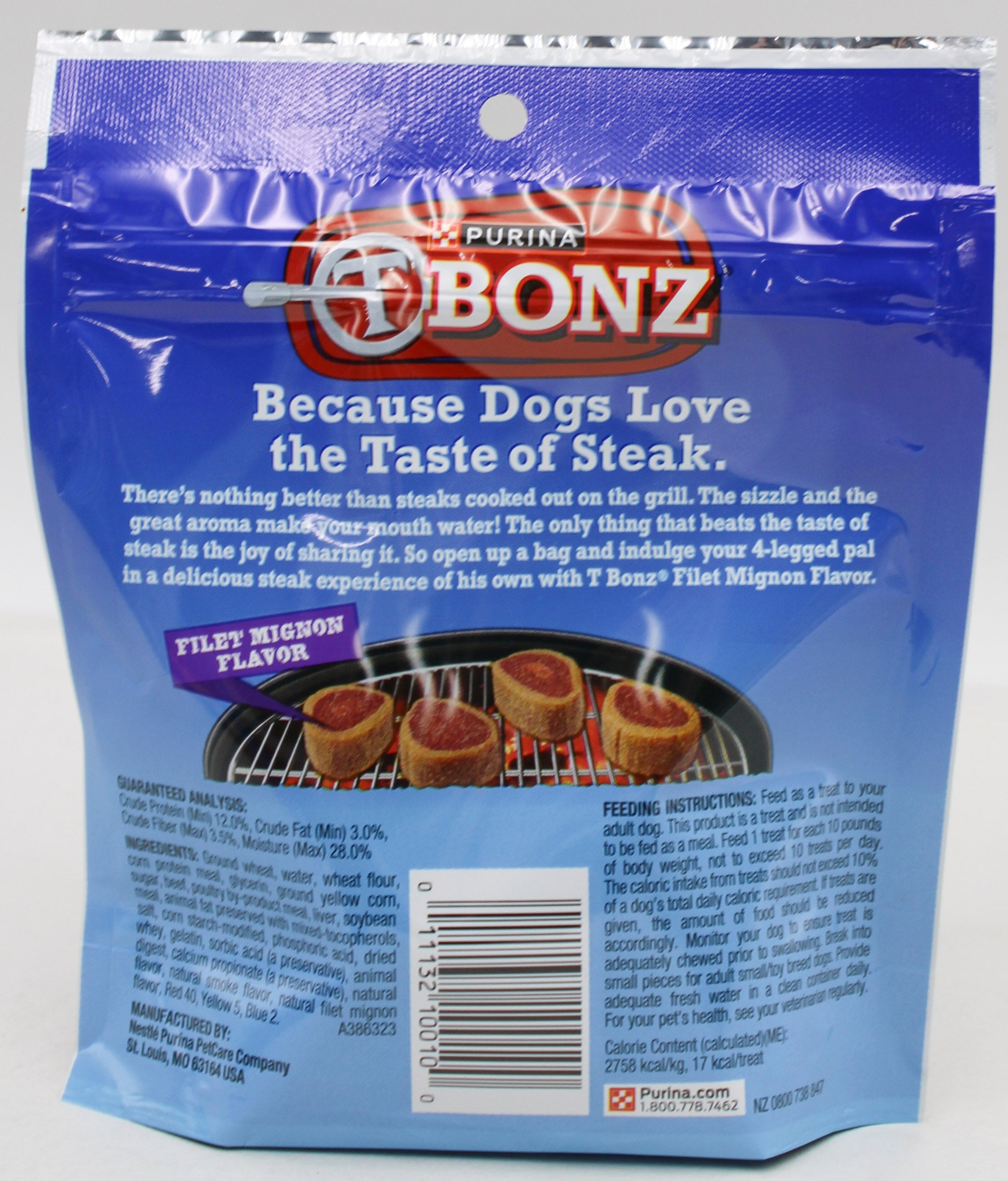 PURINA T-BONZ FILET MIGNON 4 oz. BB 01.31.27 NI