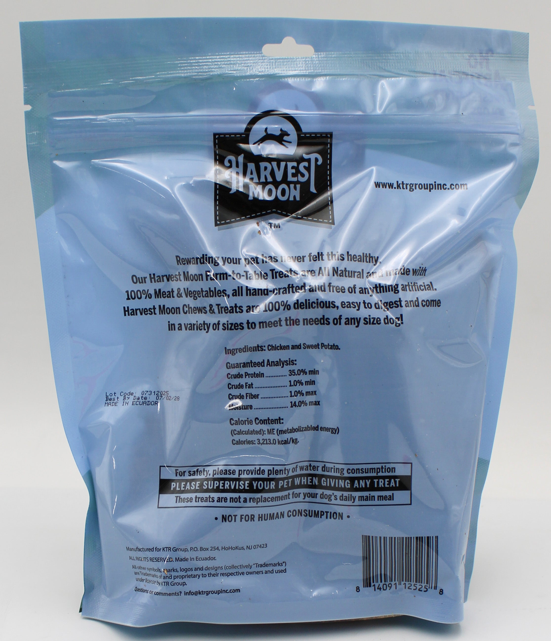 Harvest Moon Farm to Table Chicken & Sweet Potato Slices 7oz
