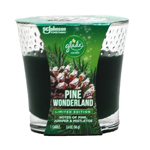 SP GLADE CANDLE 3.4oz-PINE WONDERLAND