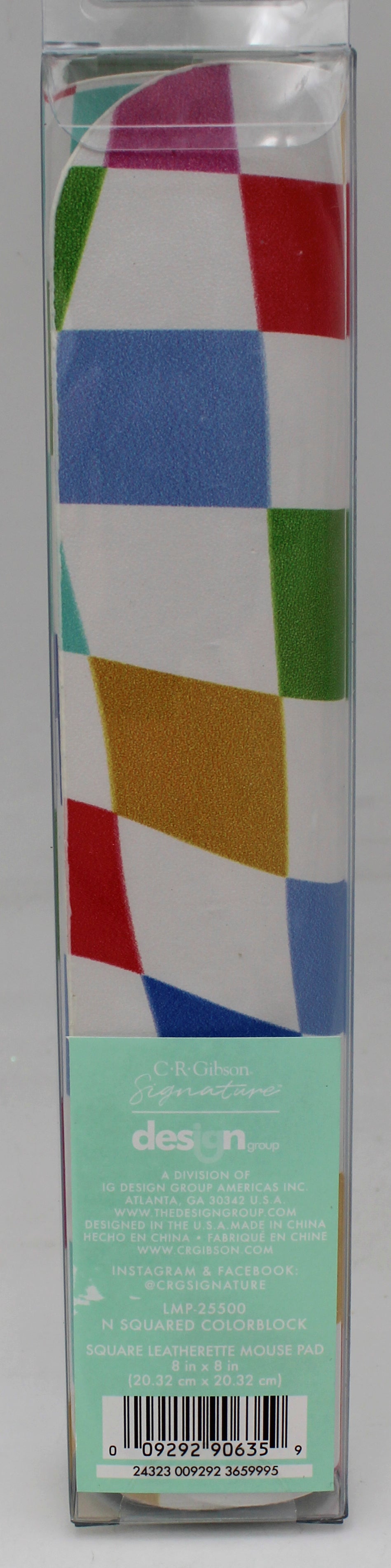 CR GIBSON N SQUARED COLORBLOCK MOUSE PAD