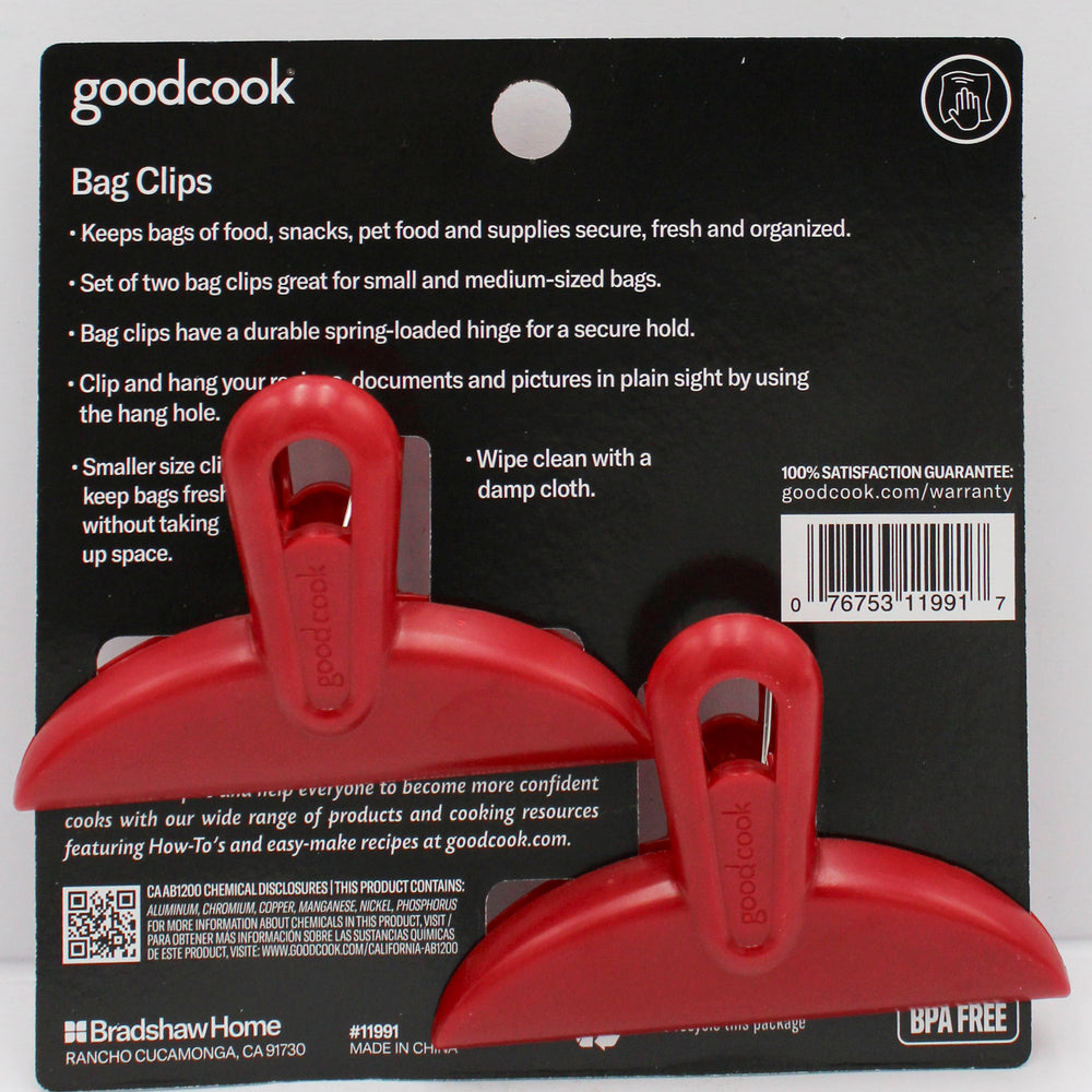 GOOD COOK 2PC CHIP CLIP