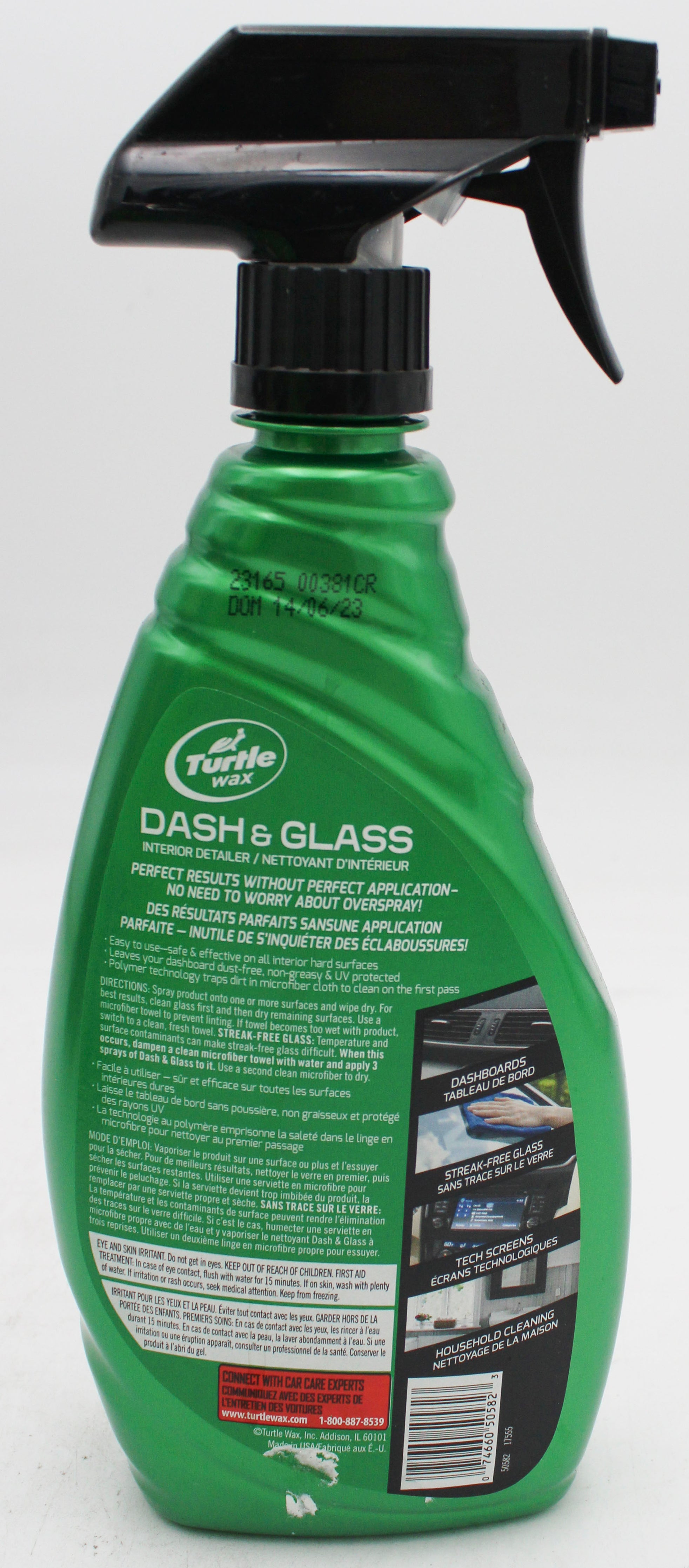SP TURTLE WAX DASH & GLASS CARIBBEAN CRUSH SCENT 680ML / 23oz