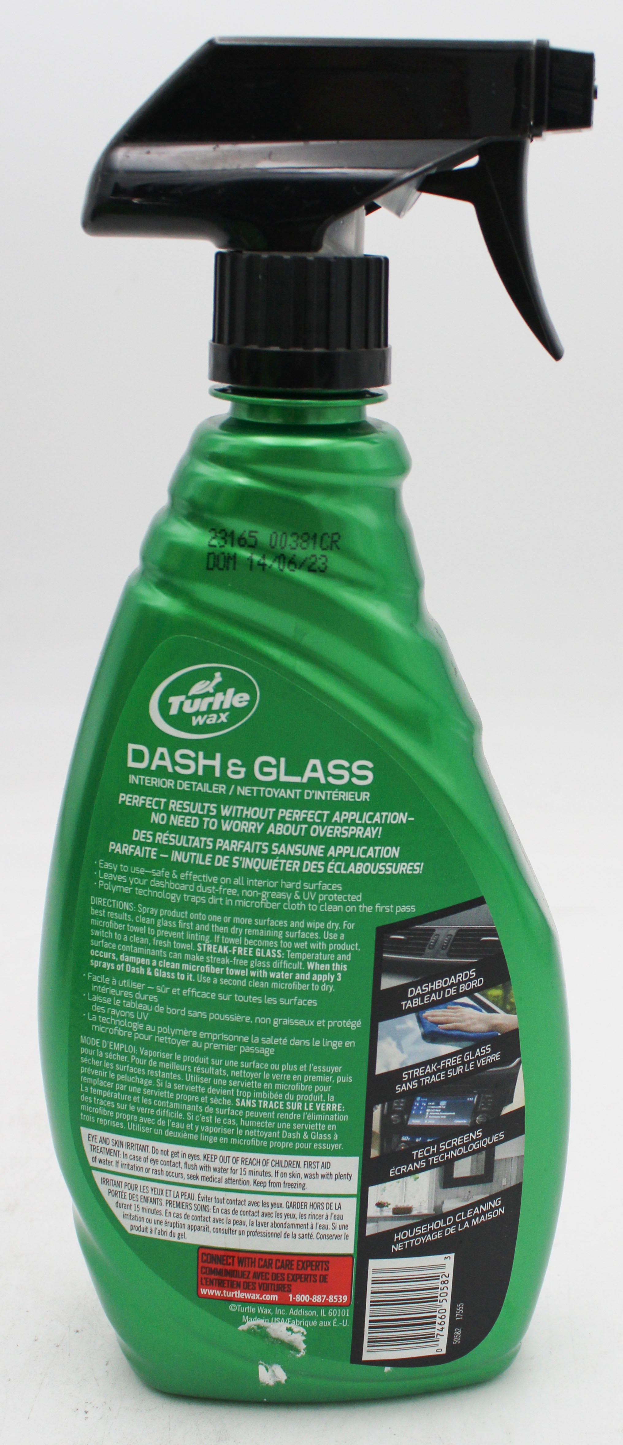 SP TURTLE WAX DASH & GLASS CARIBBEAN CRUSH SCENT 680ML / 23oz