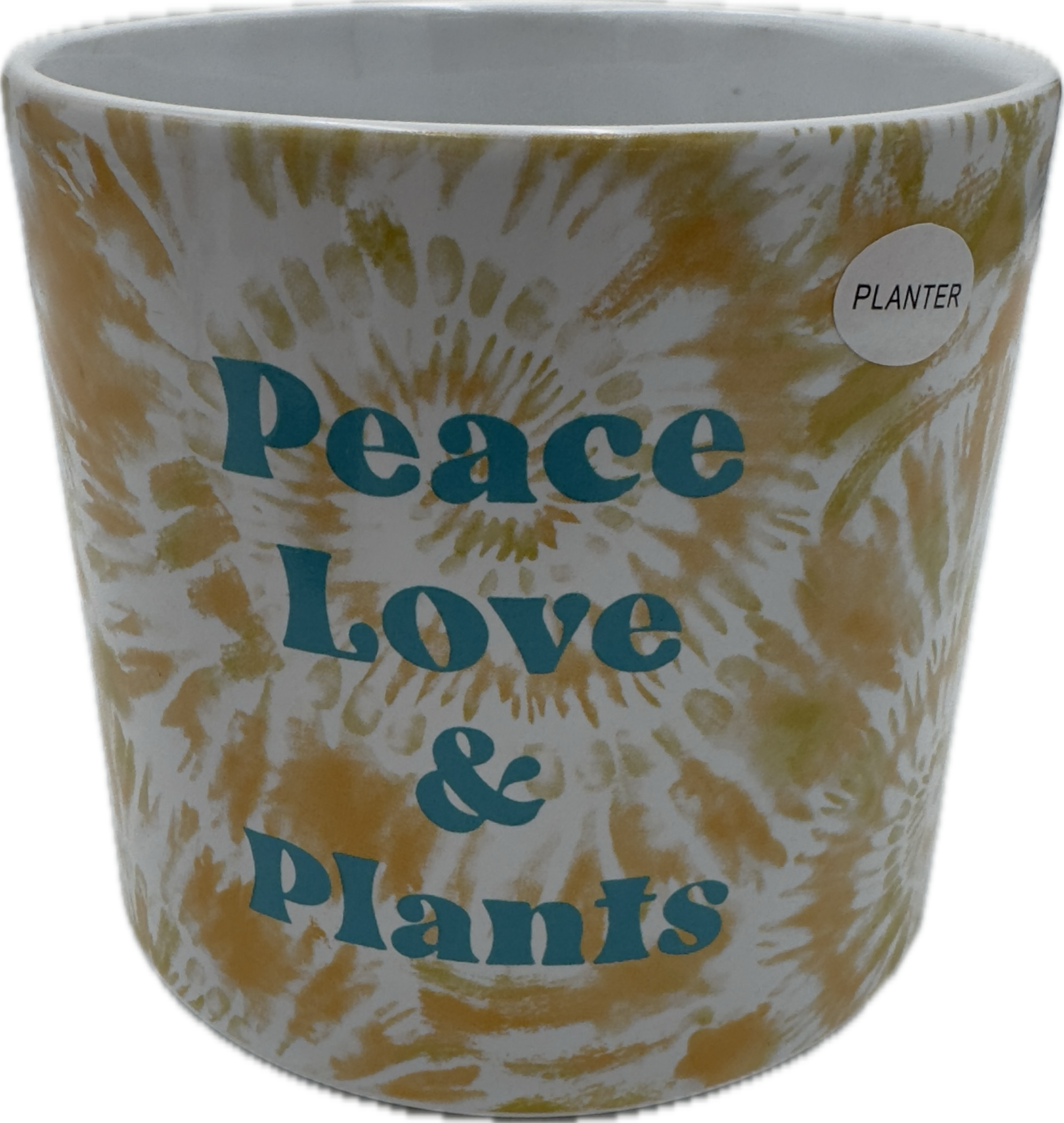 PEACE LOVE & PLANTS PLANTER