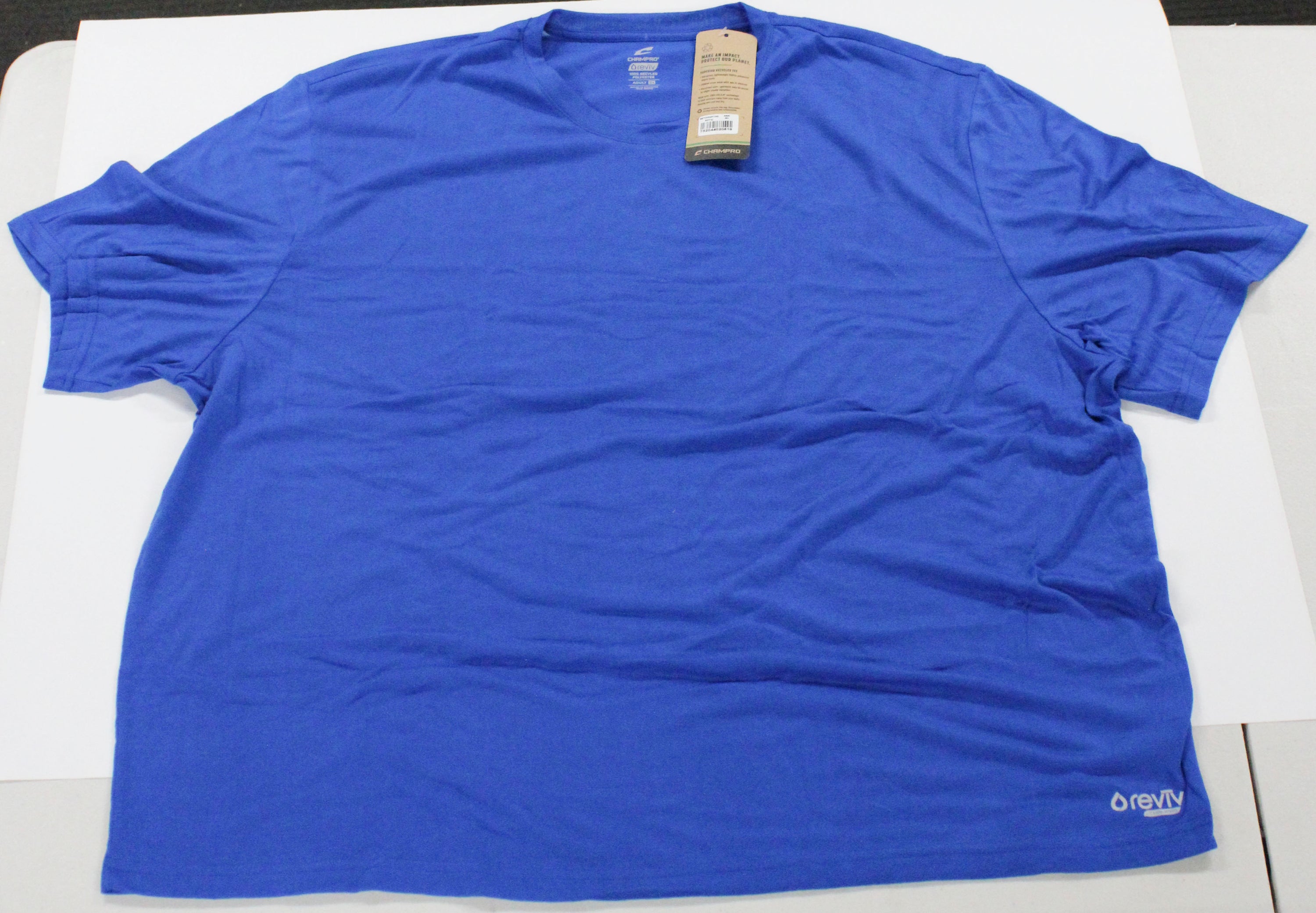 T-SHIRT - ADULT -ROYAL BLUE- 3XL