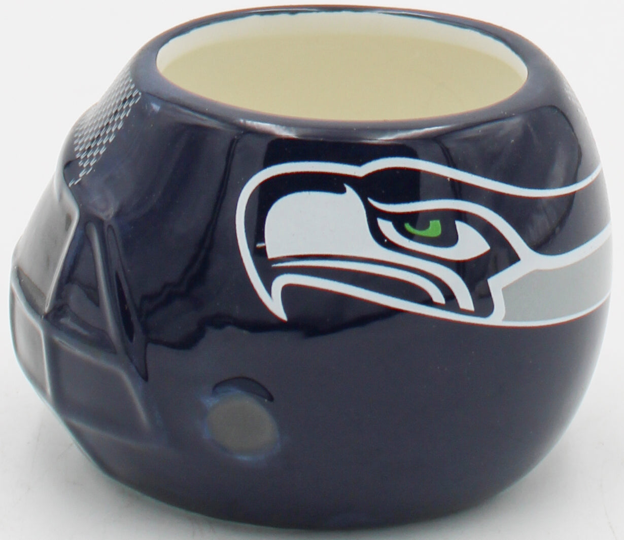 OFFICIALLY LICENCED SEATTLE SEAHAWKS SMALL CERAMIC HELMET
