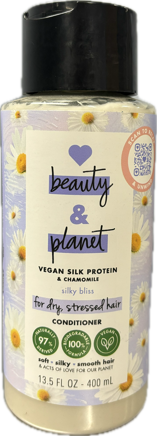 LOVE BEAUTY AND PLANET CONDITIONER 13.5oz VEGAN SILK PROTECTEIN & CHAMOMILE