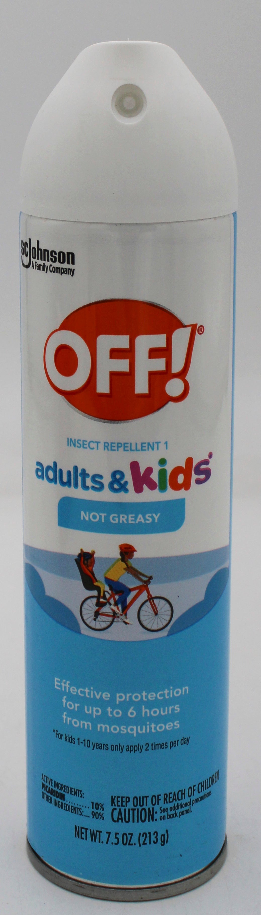 SP OFF ADULT & KIDS INSECT REPELLENT 7.5oz NOT GREASY