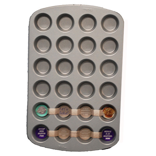 WILTON MUFFIN PAN MINI 24CUP
