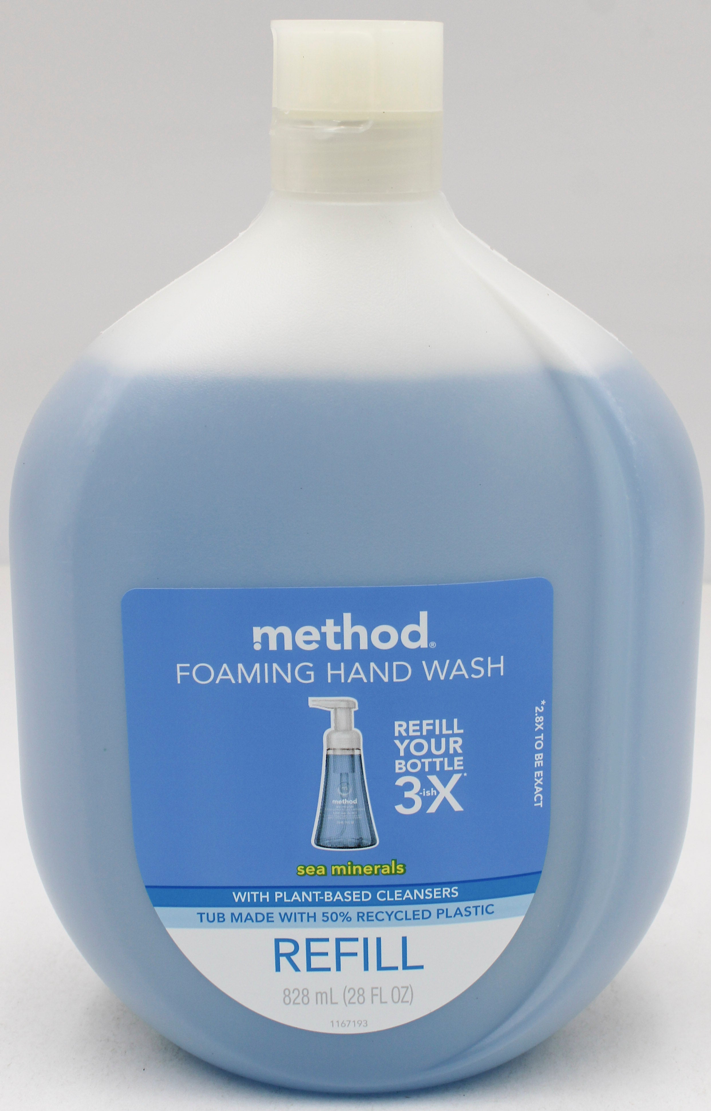 METHOD FOAMING HAND WASH SEA MINERALS REFILL 28oz