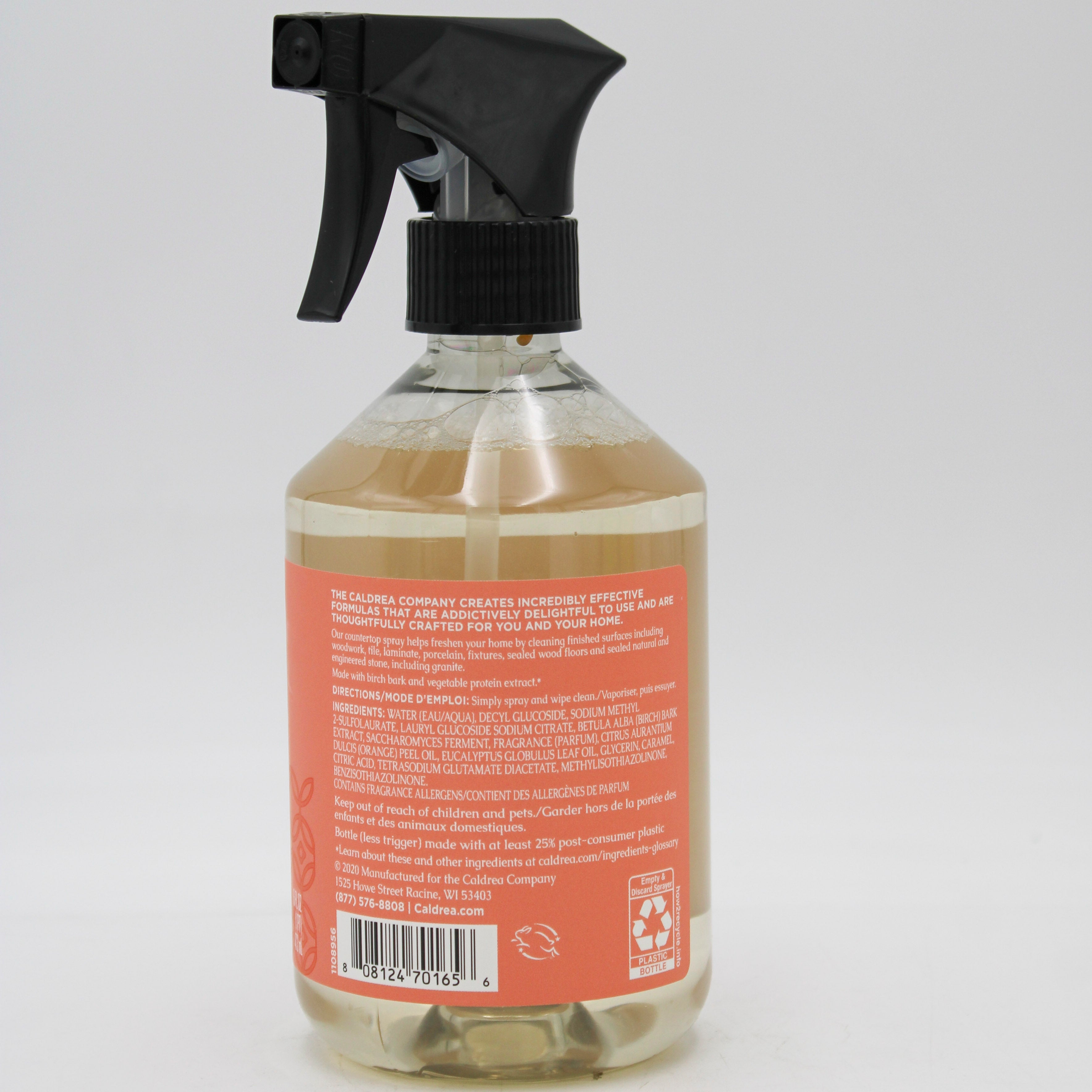 CALDREA COUNTERTOP CLEANER TANGLO PALM FROND 16oz US