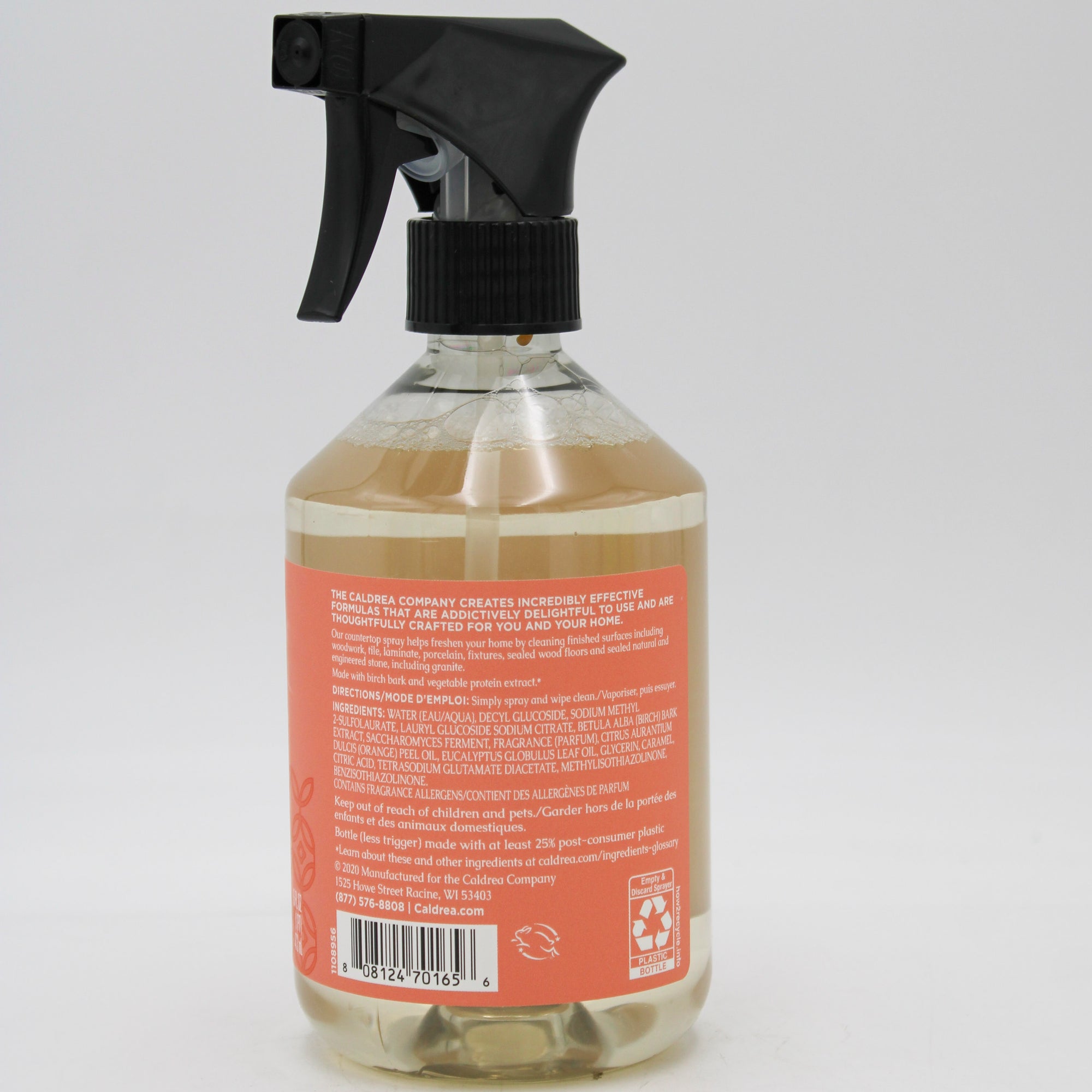 CALDREA COUNTERTOP CLEANER TANGLO PALM FROND 16oz US