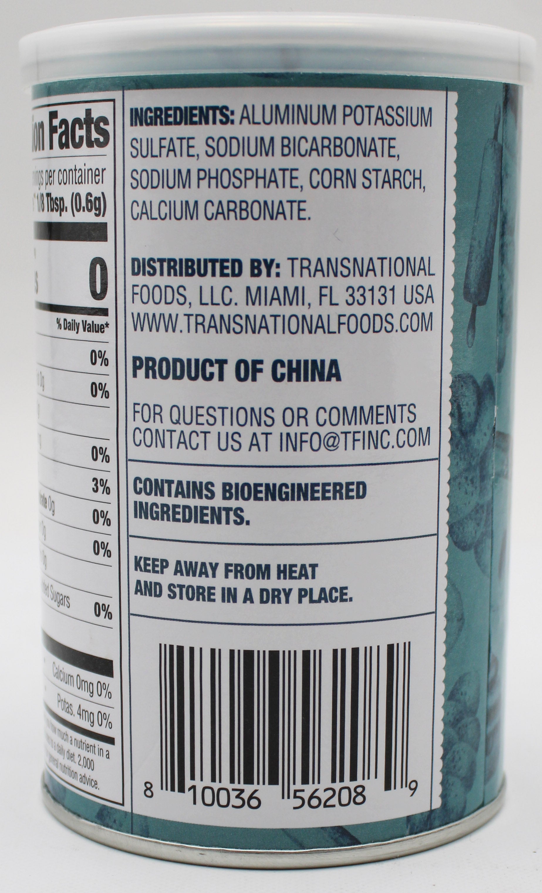 NB BAKING POWDER 8.1 OZ BB 3/7/29