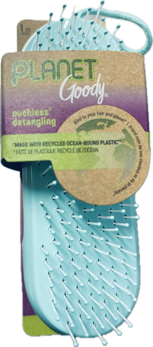 GOODY PLANET OCEAN RECYCLED PALM BRUSH AQUA   NI