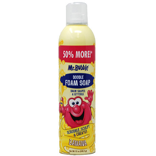 MR.BUBBLES FOAM SOAP 12oz-BANANA