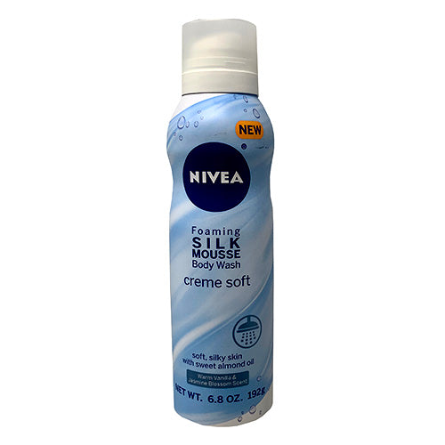 NIVEA MOUSSE BODYWSH 6.8oz-VNLLA NI