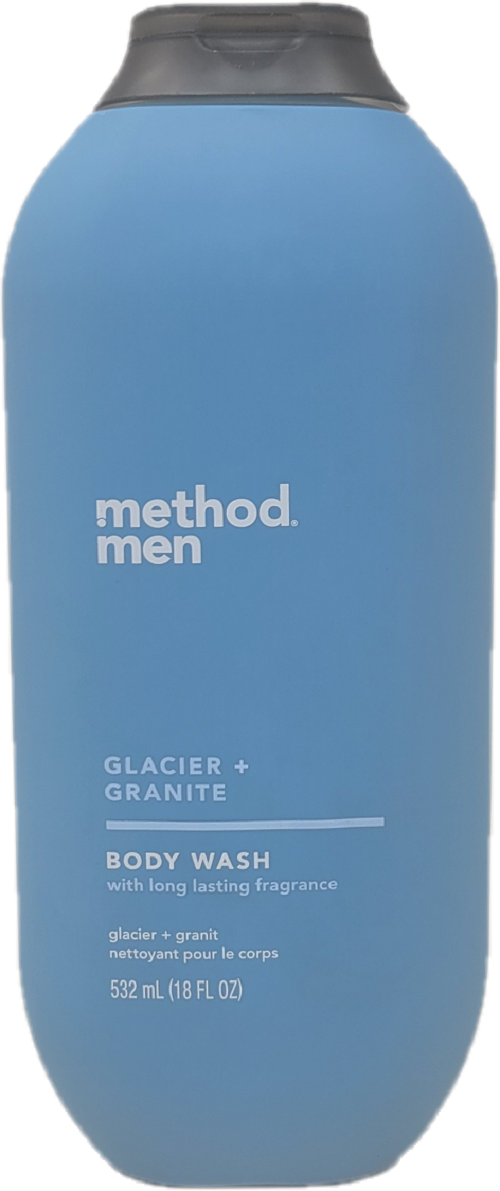 SP METHOD MEN GLACIER + GRANITE BODY WASH 18oz