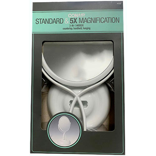 MIRROR 3in1 STANDRD/5X MAGNFCTN-NI