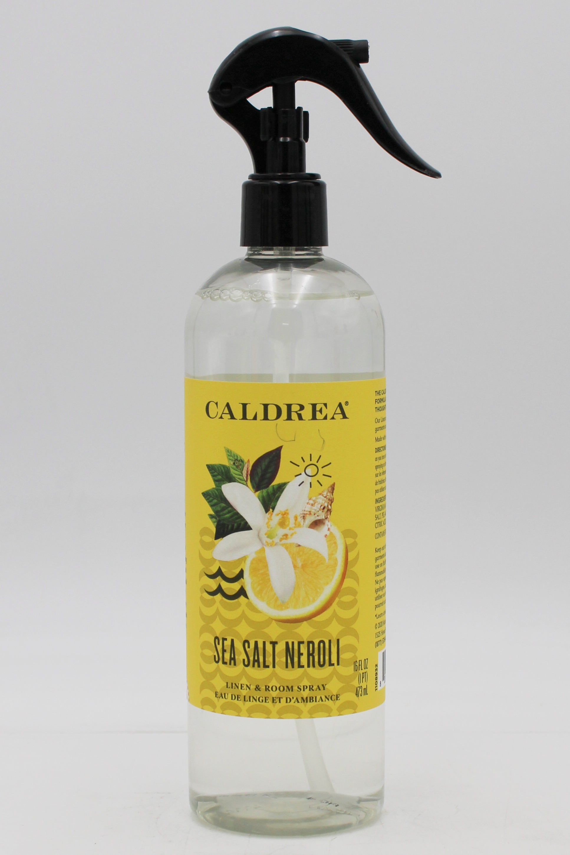 CALDREA LINEN & ROOM SPRAY SEA SALT NEROLI 16oz
