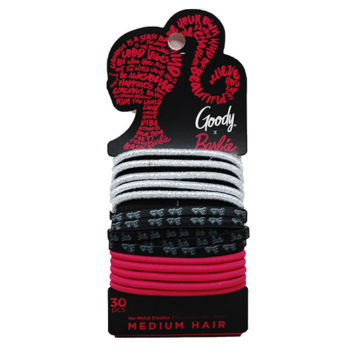 GOODY BARBIE HAIR ELASTICS 30CT-ASST /NI