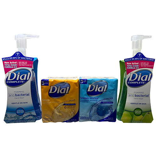 BARSOAP 4oz/3CT FOAMWSH 7.5oz-DSPLY