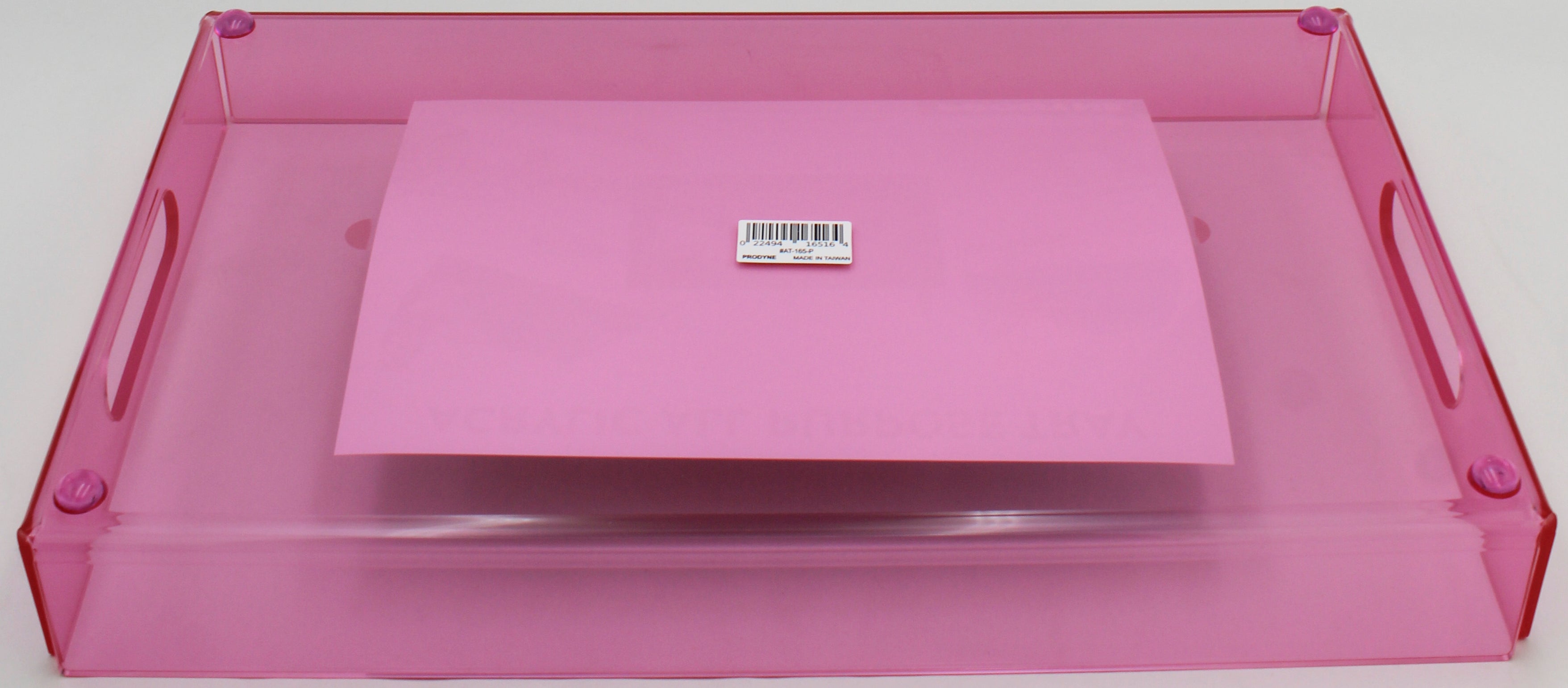 TRAY - ACRYLIC PINK