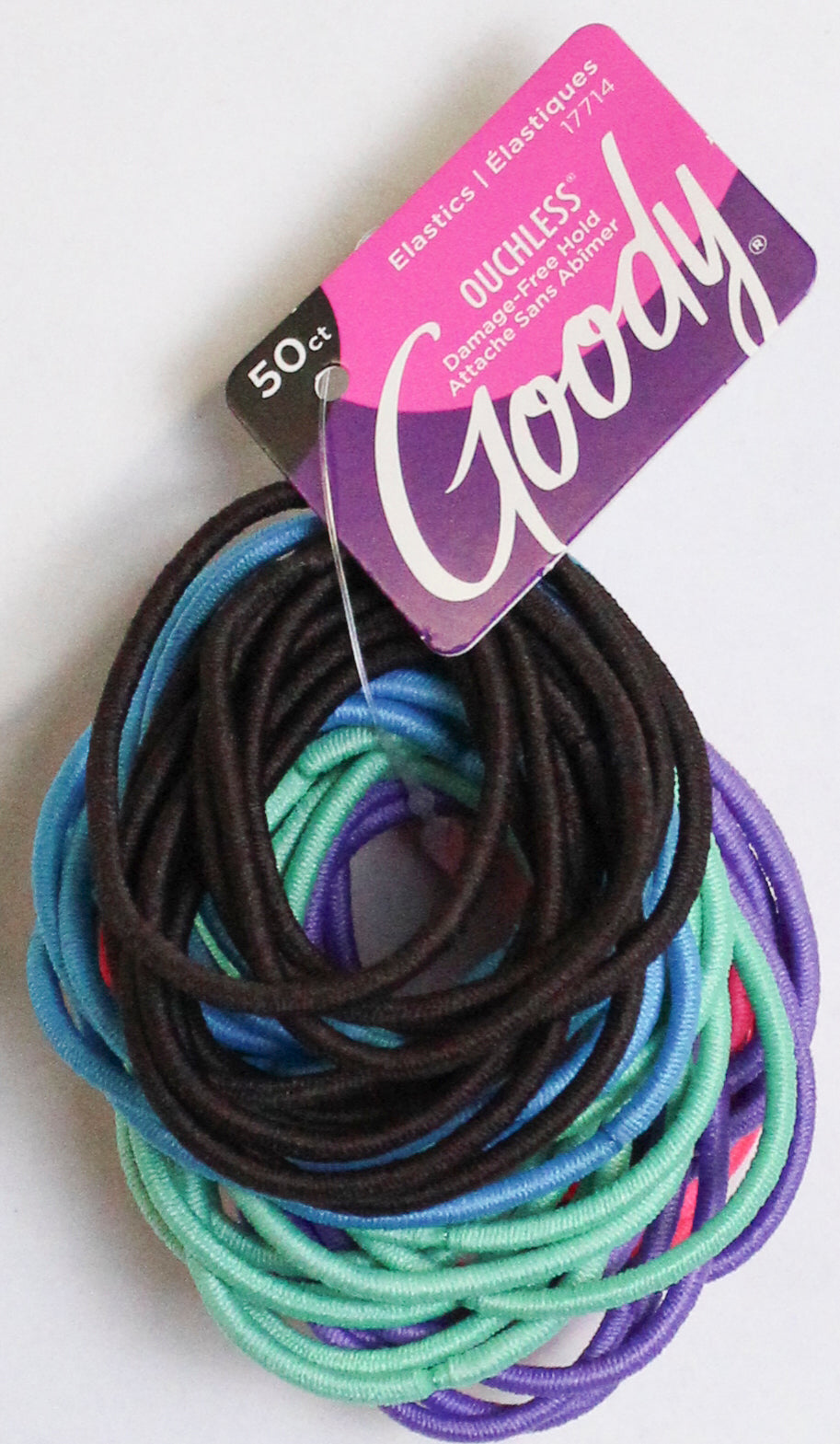 GOODY OUCHLESS ELASTICS 50ct NEUTRAL COLORS - BIN NI