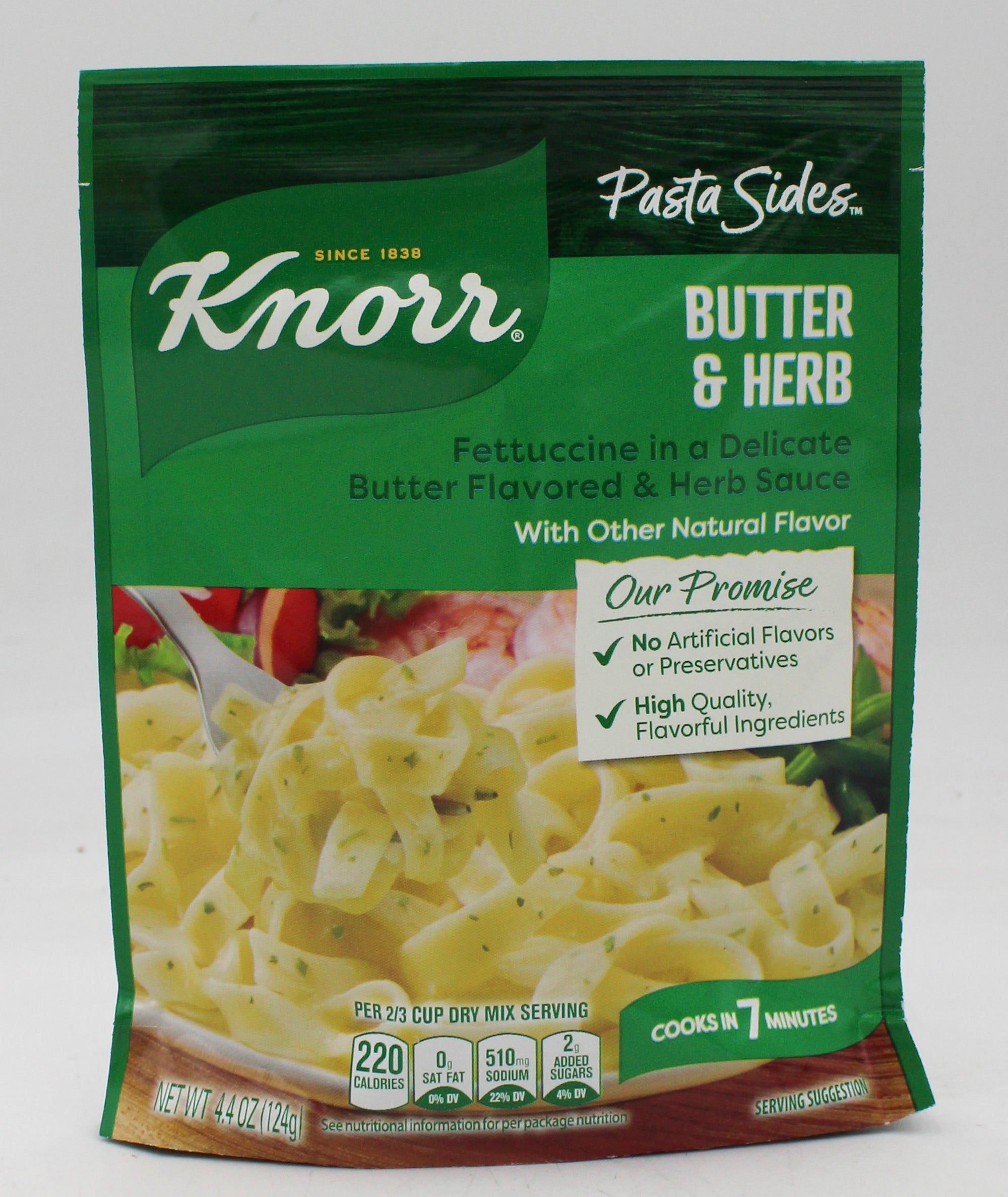 KNORR PASTA SIDES BUTTER & HERB 4.4oz EXP 10/9/26