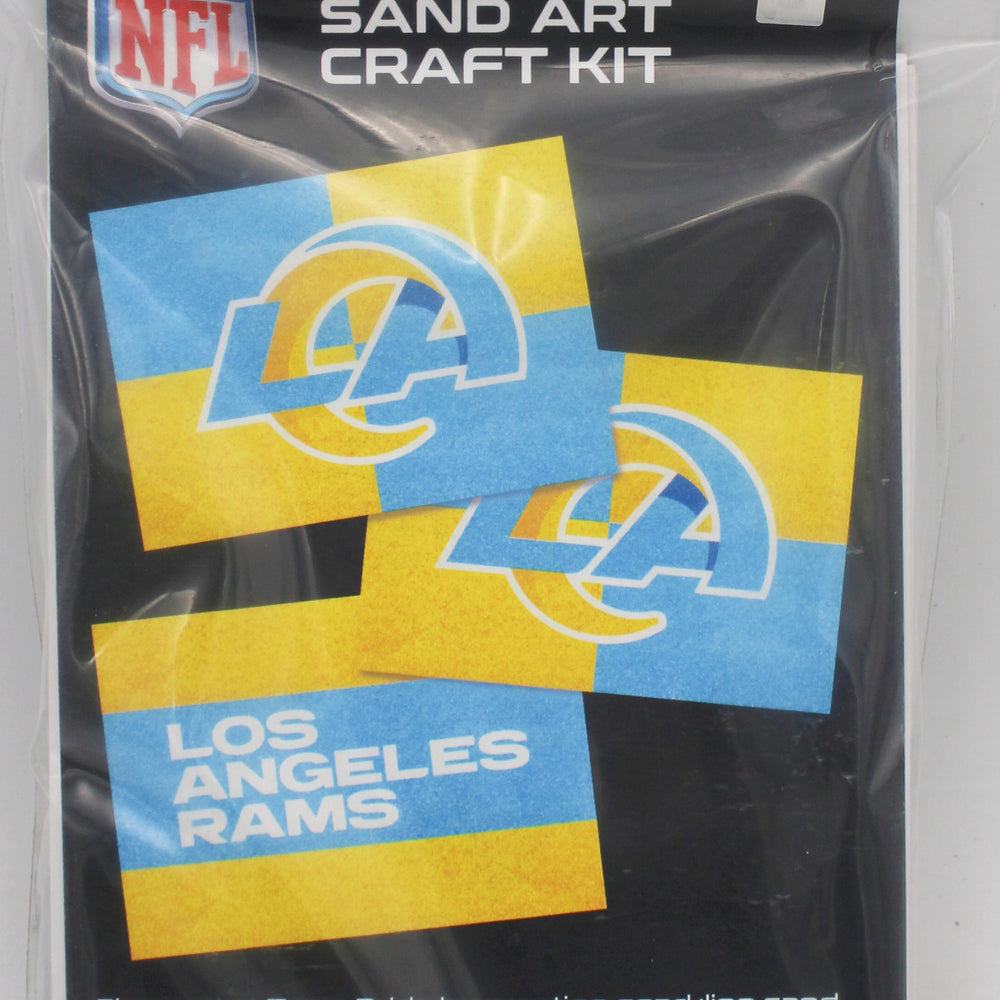 NFL LOS ANGELES RAMS SAND ART CRAFT KIT
