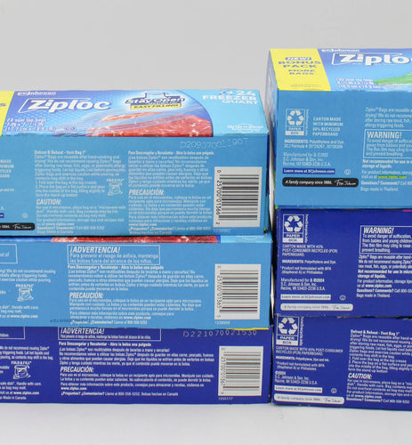 ZIPLOC BACK TO SCHOOL MIXED HALF PALLET