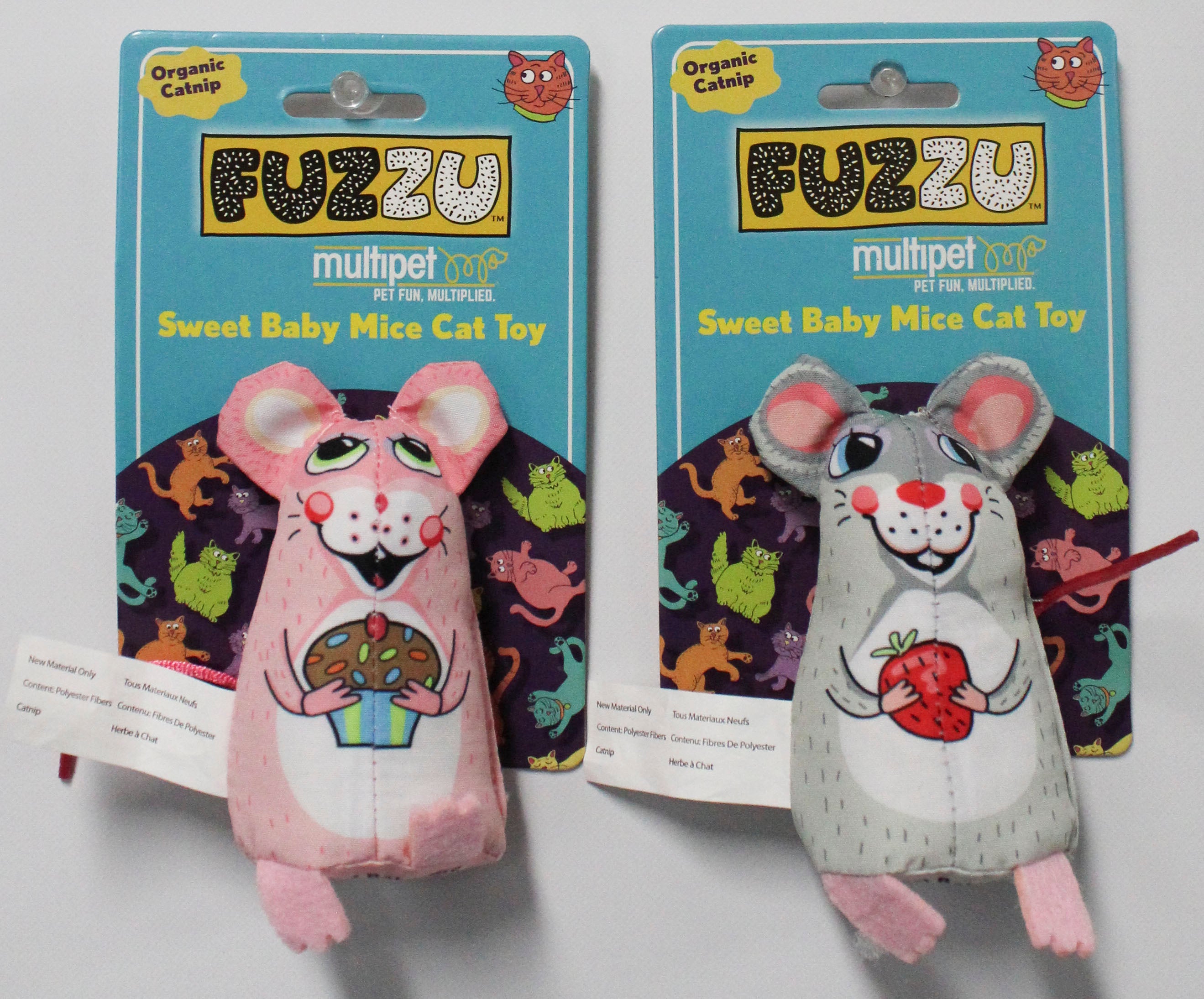 Multipet Sweet Baby Mice Cat Toy Wholesale Case – Bulk Distributor Supply